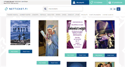 Desktop Screenshot of netticket.fi